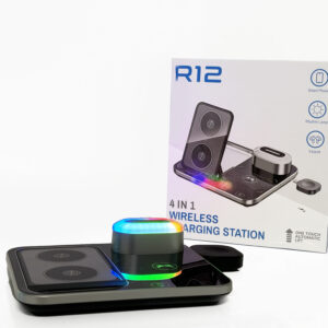 شارژر بی سیم ایستاده چند مظوره R12 اپل